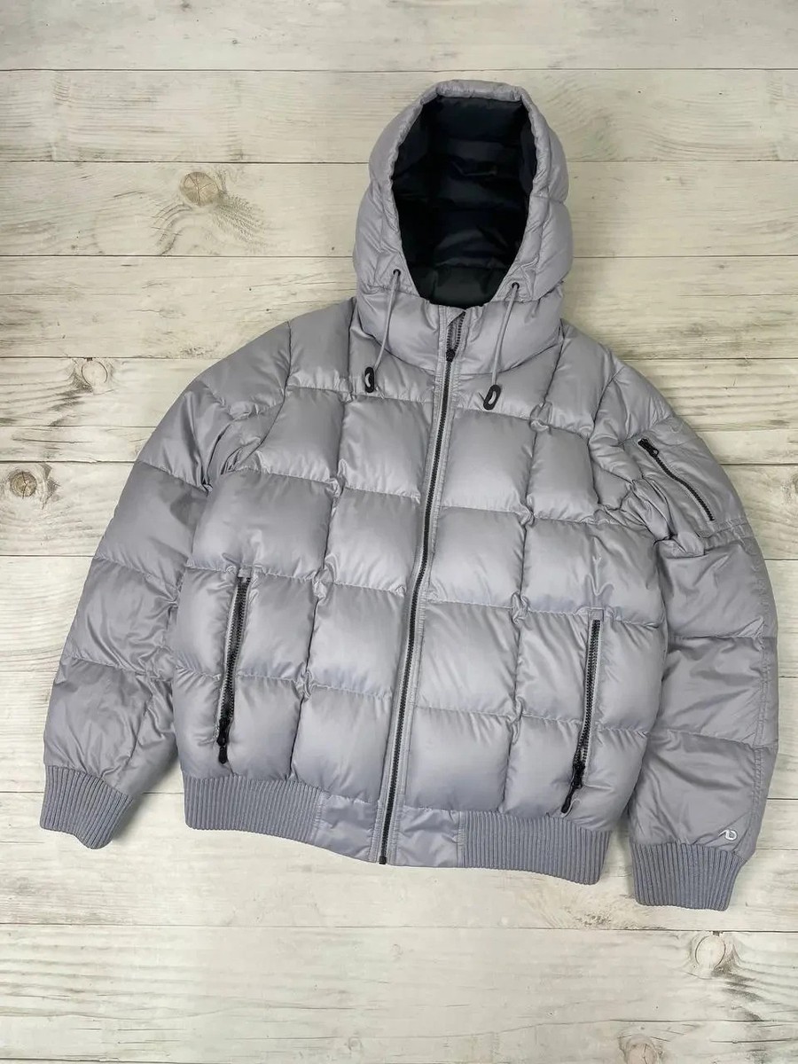Vintage Nike Down Hooded Jacket 00s Travis Style Y2K Men Size M 