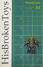 Mega Bloks World Of Warcraft Goblin Warrior Pitz Micro Action Fig (91019) Loose