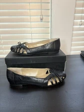 Sole Society Women’s  Black Flats Size 9  With Box