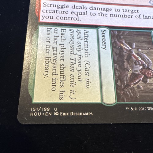 Magic the Gathering MTG Struggle (151) Hour of Devastation LP - Picture 2 of 4