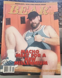 Bear Magazine Issue 64 April 2001 Gay Interest includes 2001 catalog