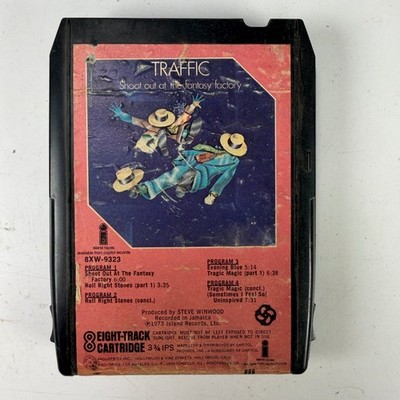 Traffic   Shoot Out At The Fantasy Factory 8-Track 1973 Classic Rock Prog