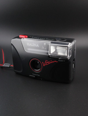 Halina Vision ultrakompakte analoge Kleinbildkamera Vintage 1990er - getestet & funktionsfähig