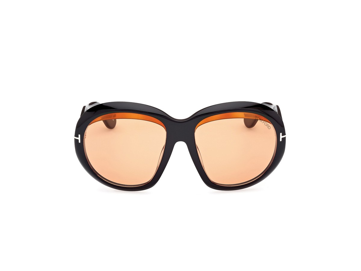 TOM FORD Sunglasses FT1193 ANGELLICA 01E Black brown Woman | eBay