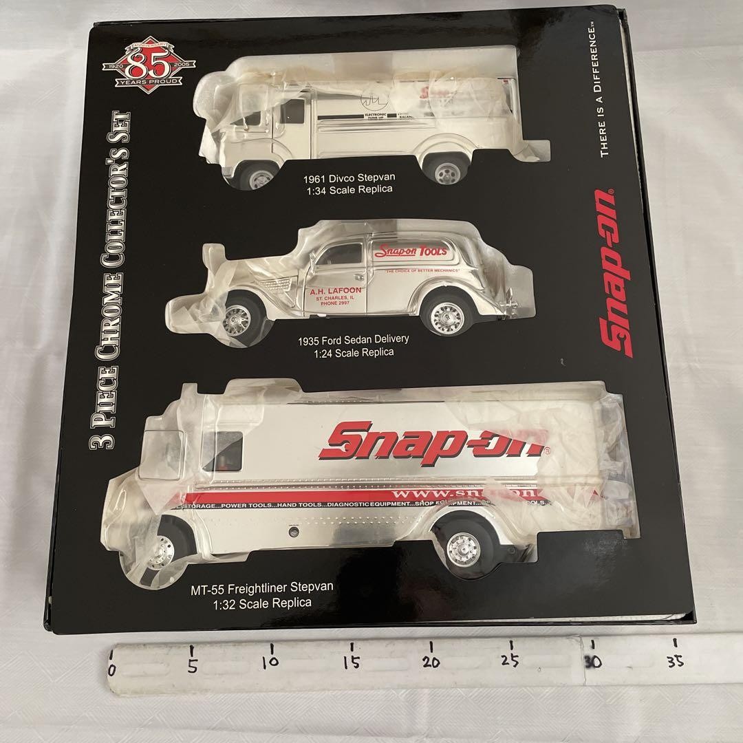 スナップオン ミニカー3台 CHROME COLLECTOR’S SET 3 snap-on minicars CHROME COLLECTOR'S SET #52da93 | eBay