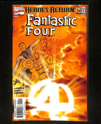 Fantastic Four #1 Cover C Variant Marvel 1998