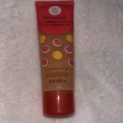 Sephora Grapefruit Peeling Mask 50ml/1.69fl.oz. New Travel Size