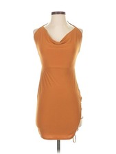 Fashion Nova Women Orange Cocktail Dress S