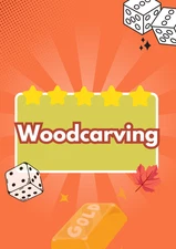 Woodcarving - 5 star card - Set 22 Monopoly