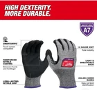 NEW!!! 12-PACK Milwaukee 48-73-7013B Cut Protection Dipped Gloves, Cut Level A7