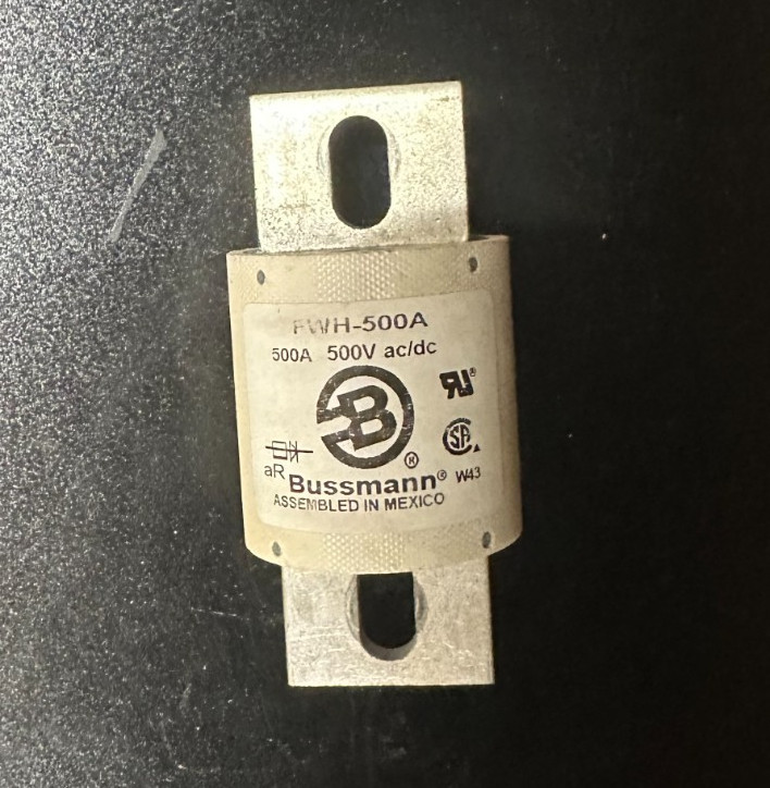 Bussmann FWH-500, 500V, Semiconductor Fuse