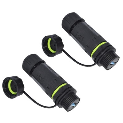 Waterproof Panel USB Connector with Shield Waterproof IP68 USB 3.0 Panel Moun...