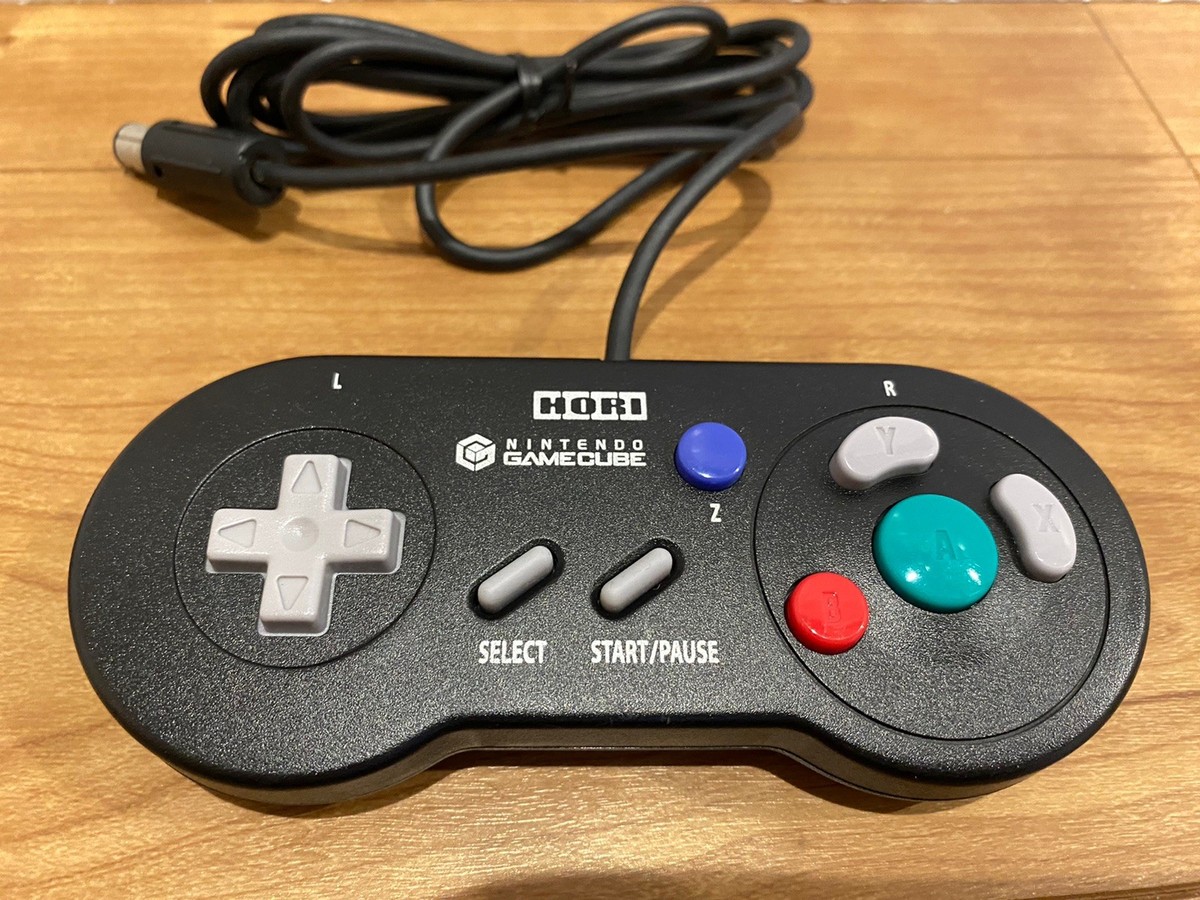 HORI Gamecube Digital Controller Pad Black Gameboy Player JAPAN