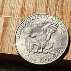 1974 Eisenhower $1 Ike Dollar Business Strike Copper  — photo 7