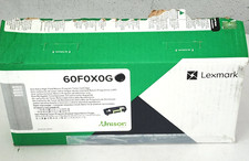 Lexmark 60F0X0G Extra Hi Yield Black Toner Cartridge Genuine Open Box Weigh Full
