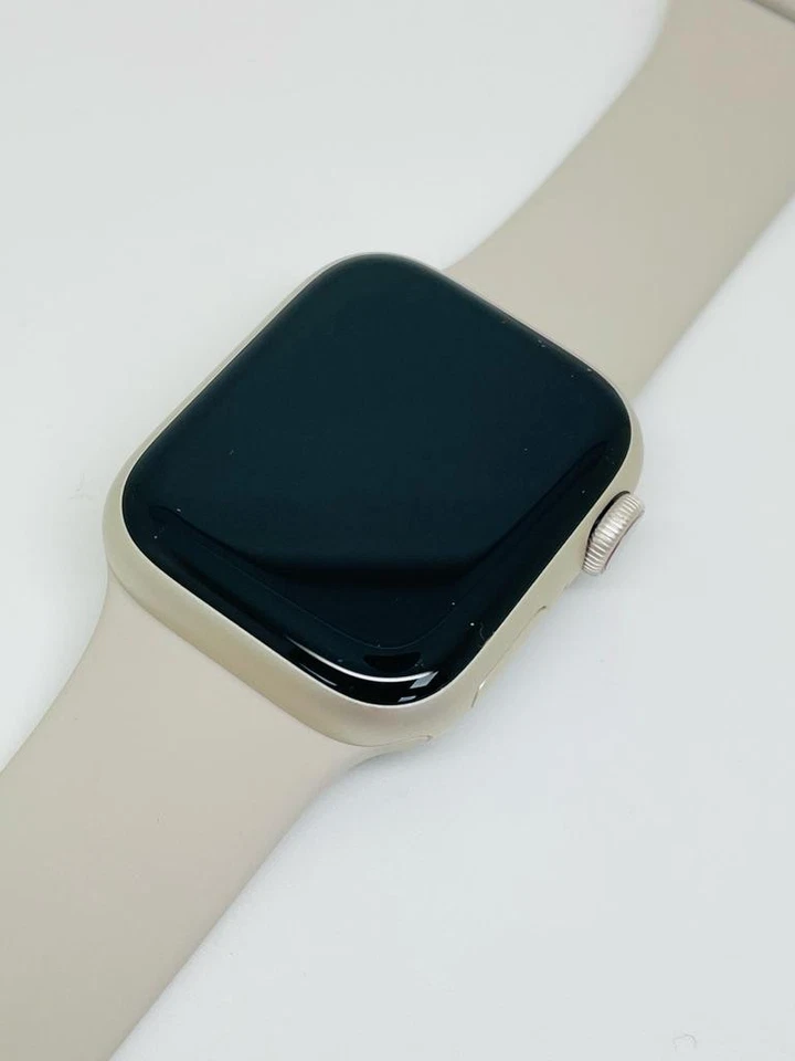 APPLE Watch Series 8 41mm Starlight GPS & CELLULAR with Stone Strap - Great cond - Image 4 of 4