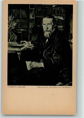 12068053 Wilhelm Raabe portraits of German poet writer