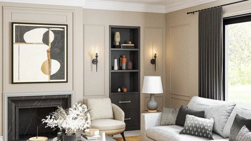 Quoizel SHA8806 Shea 19" Tall Wall Sconce - Black - Picture 3 of 12