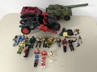 Vintage GI JOE Lot Vehicle Weapons Backblast Destro HISS Tank Driver Thrasher