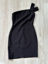 Likely Black Packard One-Shoulder Mini Dress