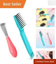 Double-Headed Hair Brush Cleaning Tool Set - Essential for All Hair Types