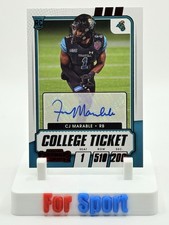 2021 Panini Contenders Draft Picks - College Ticket Autographs CJ Marable...