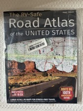 The Rv-Safe Road Atlas of the United States: Large-Scale, RV