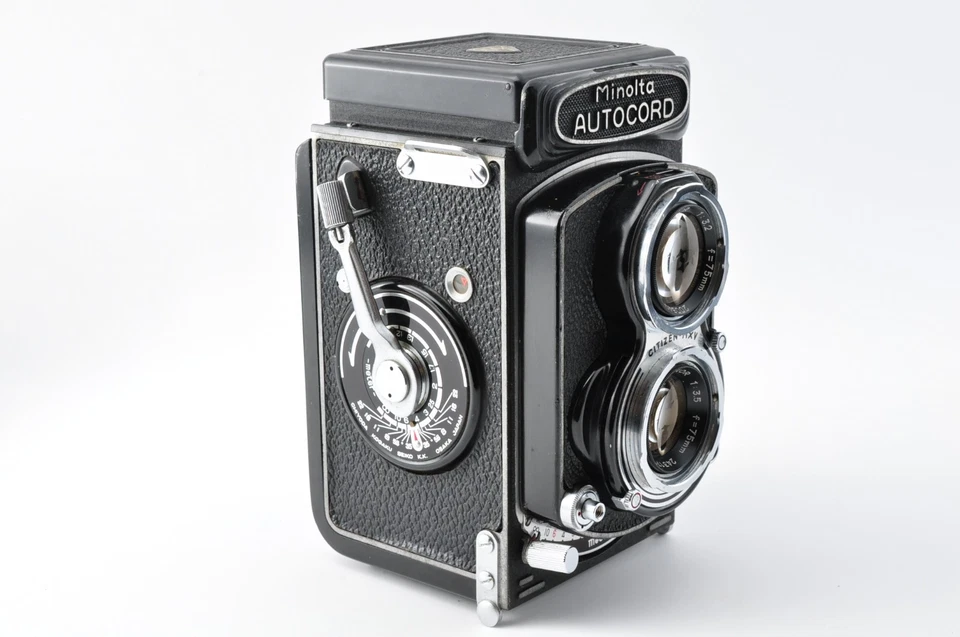 [Near MINT] Minolta AUTOCORD TLR Camera ROKKER 75mm f3.2 Lens From JAPAN #151 - Image 2 of 4