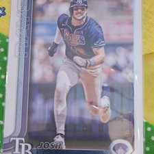 Topps 2025 Series 2 Josh Lowe #497 Tampa Bay Rays Baseball Base Set