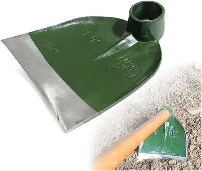 #ad Heavy Duty Garden Round Eye Hoe for Soil Digging 2.2Lb 1Kg High Carbon Rail S $33.21