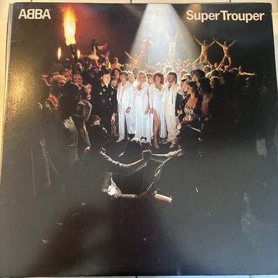 ABBA - Super Trouper Vinyl LP - 1980 First Press - Atlantic SD 16023