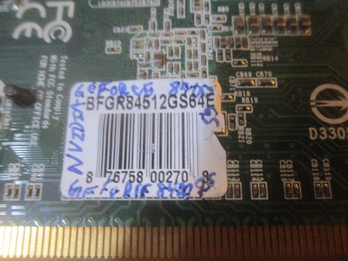 nvidia geforce 8400 gt graphics card - Picture 3 of 8