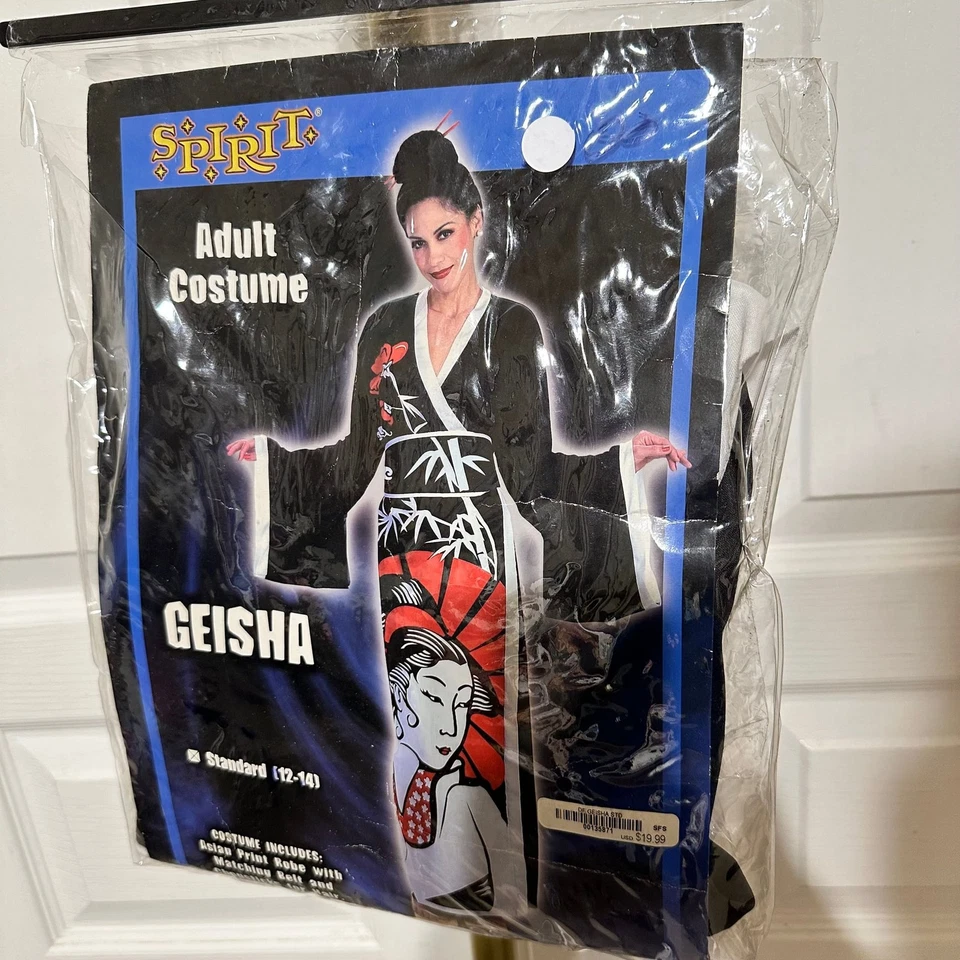 Disfraz de geisha espíritu japonés / ideal para Halloween o disfrazarse  Foto 2 de 2