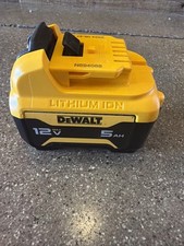 DEWALT 12V MAX 5.0Ah Battery DCB126 Lithium Ion