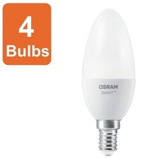 Osram Smart+ Matter E14 Classic B40 Multicolour RGBW Light Bulb 4.9W 4 Pack