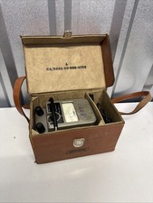 Vintage Major Megger Electrical Tester With Original Case / leads Working