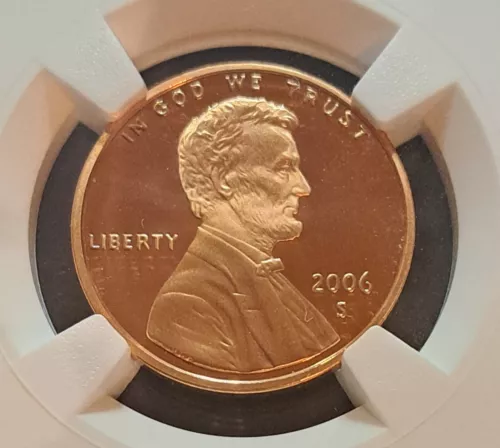 2006-S LINCOIN MEMORIAL CENT, NGC GRADED PF-69-RD-UC