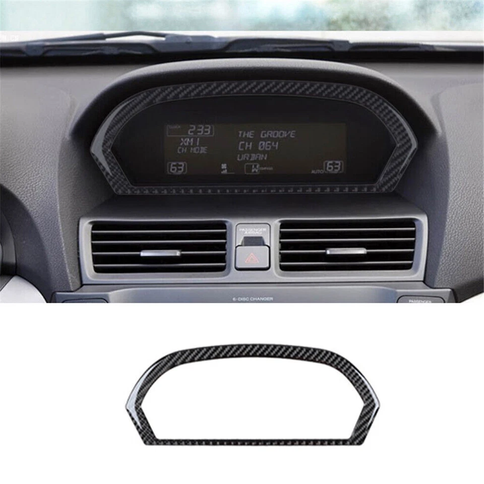 Kit completo de fibra de carbono de 27 piezas de pegatinas de cubierta para Acura TL 2009-2014 Foto 4 de 4