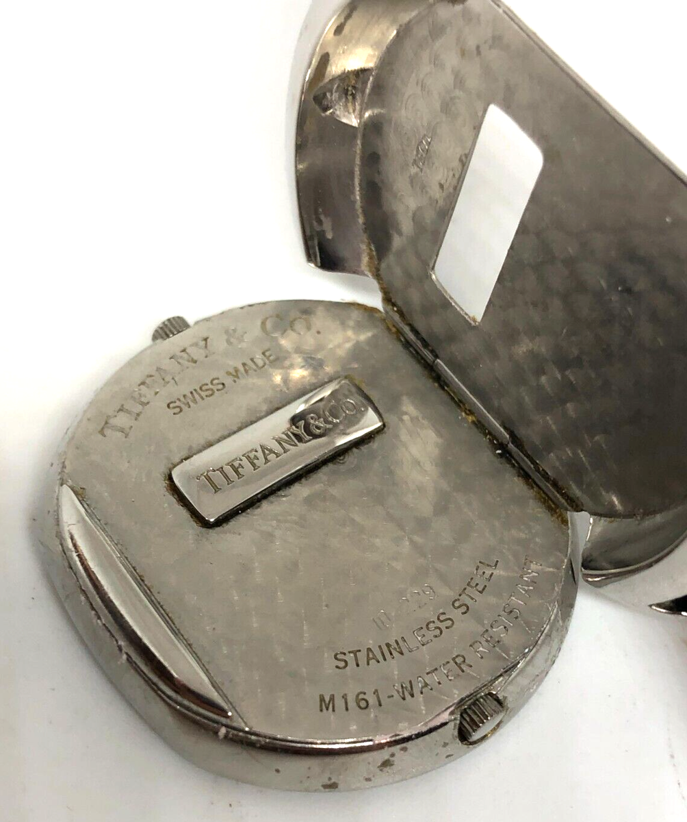 ティファニー TIFFANY&Co. M161 デュアルタイム クォーツ メンズ _880993