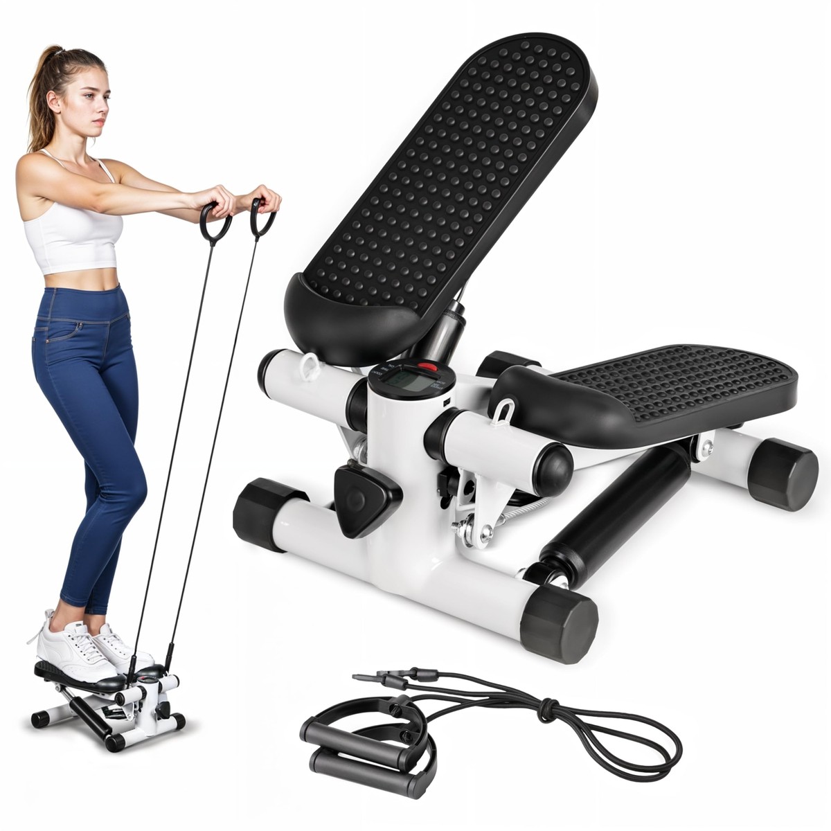 YSSOA Stepper w/ Resistance Band Stair Stepping Fitness