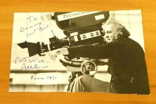 Federico Fellini Famous Italian Film Maker Signed Magazine Photo