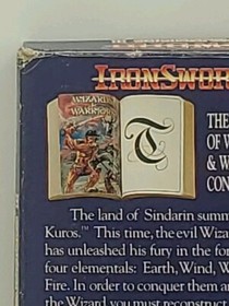 IronSword Wizards & Warriors II NES 1989 Box Manual Tested Acclaim Japan RARE