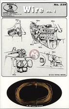 Royal Model 1/35 Wire No.1 (0.30mm Brass) Metal AFV / Diorama Accessory 239
