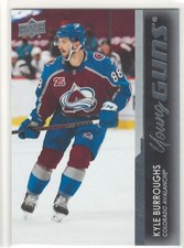 2021-22 Upper Deck Series 1 Hockey Kyle Burroughs Young Guns Rookie Card