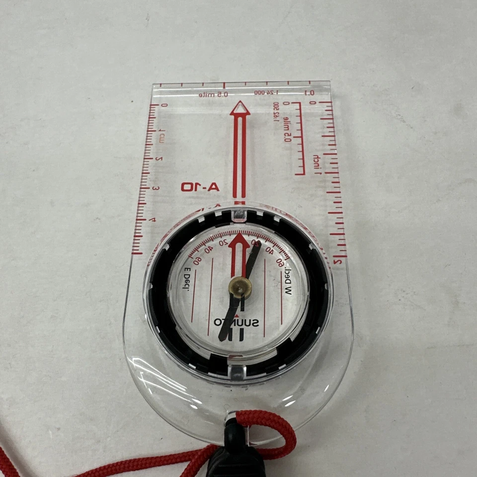 Brújula SUUNTO A-10 para senderismo caza exploradores navegación terrestre supervivencia Foto 3 de 3