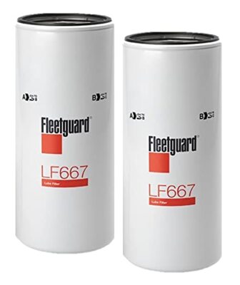 Genuine Fleetguard - Cummins Filtration LF667 Fleetguard Lube Full (Pack of 2), 