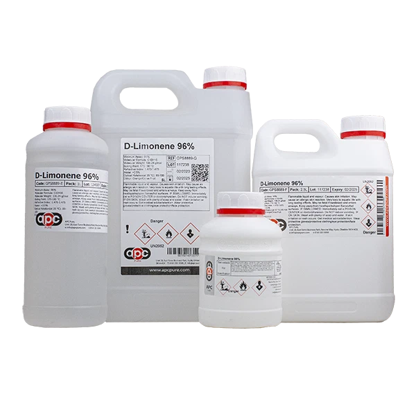 APC PURE D-Limonene 96% (Orange Terpene) - 500ml - 5L **Free P&P**