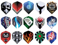 10 Sets Harrows Hologram Standard Dart Flights - Ships w/ Tracking - Assorted