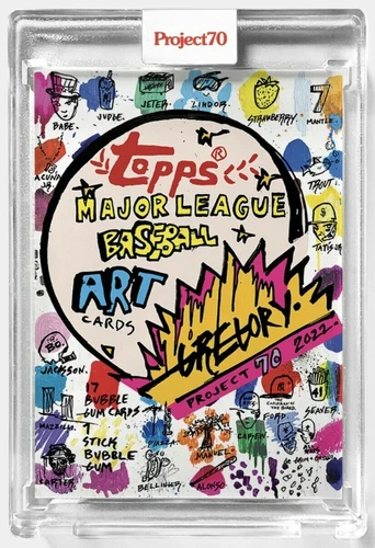 TOPPS PROJECT 70 CARD WRAPPER #932 by GREGORY SIFF 