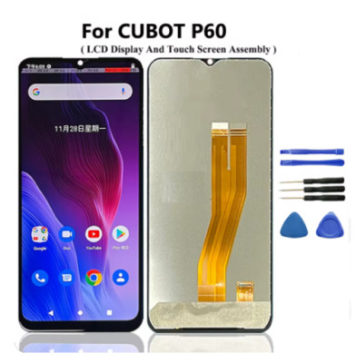 For Cubot P60 LCD Display Touch Screen Digitizer Assembly Screen Replacement